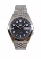 Seiko Seiko 5 Men's Silver Stainless Steel Automatic Watch SNKB45J