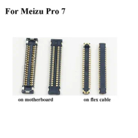 2PCS For Mei zu Pro 7 Pro7 LCD display screen FPC connector ForMeizu Pro 7 Pro7 logic on motherboard mainboard 5.2'' inch