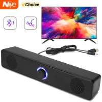 Pc Soundbar Wired And Wireless Speaker Usb Powered Soundbar For Tv Pc Laptop Gaming Home Theater Surround Audio System