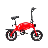 DYU D3+ APP Smart WIth LED Display 14 Inch 250W 36V Mini Bicycle Folding Electric Bikes City SUV