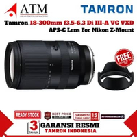 Tamron 18-300mm f3.5-6.3 for Nikon Z APSC Di III-A VC VXD Lens Tamron 18-300 mm f/3.5-6.3 Garansi Re