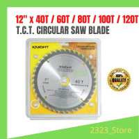 12\ INCH ( 40 60 80 100 120 TEETH ) TCT CIRCULAR SAW BLADE DISC WOOD CUTTER BLADE"