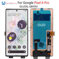 6.7" OLED For Google Pixel 6 Pro LCD Display Touch Screen Digitizer For Google Pixel 6Pro LCD G8VOU Assembly Replacement
