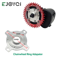 TSDZ 2 Chainwheel Ring Adapater 32T 34T 36T 38T Chain Wheel Sets EBike Parts Chainwheel Ring Adapater for TongSheng Mid Motor