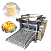 Full Automatic Industrial Flour Corn Mexican Tortilla Machine Taco Roti Maker Press Bread Grain Product Tortilla Making Machine