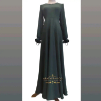 Set Fateema ( Jubah & French Khimar Labuh )