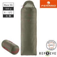 Ferrino Bryce SQ 輕量化纖睡袋 86376(登山、露營、戶外、休閒、健行、百岳、縱走、過夜)