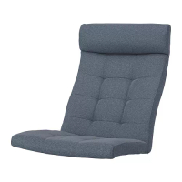 POÄNG 扶手椅椅墊, gunnared 藍色, 137 公分
