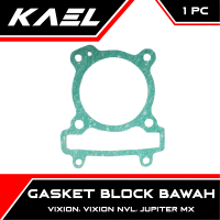 Gasket Block Bawah Jupiter MX 2006-2009 Vixion Lama NVL Silinder