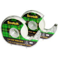 【文具通】3M Scotch 隱形 膠帶 附切台810D 約12mm x 32.9m E1040044