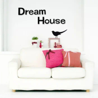 Meya Dreams Homes Acrylic Mirror Wall Stickers, photo frame wall sticker