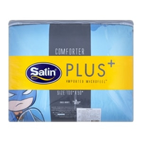 ซาติน พลัส ชุดผ้าปูที่นอน 6 ฟุต 5 ชิ้น + ผ้านวม รุ่น PL032