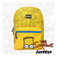 限量商品 LOTTO 辛普森聯名 Simpsons 經典後背包(黃) LT5CMB7504 現貨