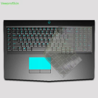 Ultra TPU Keyboard Skin Cover Protector for Dell Alienware 17 R3 Area-51m M17 M15 Gaming 17r5 15r4 r3 17.3 15.6 inch Laptop