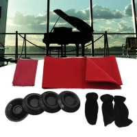 Piano Maintenance Cleaning Piano Cover Cloth Piano Keyboards Piano Foot Cover