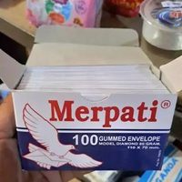 1 Pack Amplop putih Kecil isi 100 lembar Amplop Merpati 110X70mm