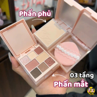 Bảng Phấn Mắt Phấn Phủ 3 Tầng GOGO TALES Cloud Soft GT740 - GogoTales phấn  mắt  nội  địa  trung
