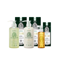 【ROOTON 官方直營】甦活植萃完善修護組-洗髮精500ml+護髮素500ml+養髮液髮根噴霧150ml(產婦友善)