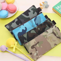 Camouflage Pencil Cases large capacity pencil bag Storage Organizer Bag for kids gift School Supply Escolar