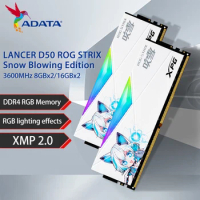 ADATA XPG RAM DDR4 ROG STRIX D50 Memoria with Heat Sink 3600MHz 8GB 16GB 2PCS RGB High Speed Original Memory Ram for Desktop