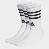 Adidas 3s C Spw Crw 3p [HT3458] 中筒襪 運動襪 透氣 舒適 彈性 愛迪達 3雙入 白