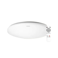 【Osram 歐司朗】LED 70W 晶朗吸頂燈 簡約吸頂燈 壁切遙控 調光調色 70瓦 臥室 客廳 餐廳(遙控調光調色)