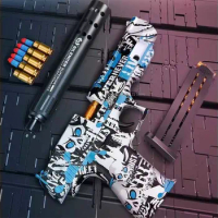 Soft Bullet Toy Guns For Kids Girls Shell Ejection TK Gun Pistol Boys Birthday Gift