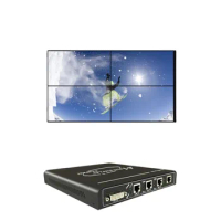 Professional Audio 1 Input 4 Outputs Led TV Wall Controller Hdmi Hbt Video Wall Controller 4K