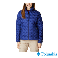 Columbia 哥倫比亞 女款 Omni-Heat 保暖650羽絨立領外套-靛藍 UWR02590KF /FW22