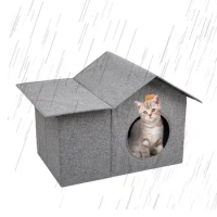 Portable Pet House Outdoor Dog And Cat House Rainproof Dog House Outdoor Indoor Cat House For Kittens Dog Small Pets Rabbit
