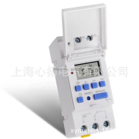 by dhl 100pcs high quality Electronic Weekly 7 Days Programmable Digital TIME SWITCH Relay Timer Control AC 220V 16A