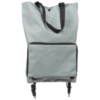 Foldable Shopping Cart with Wheels Trolley Bag Trolley Bag