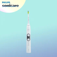 Philips Sonicare ProtectiveClean 6100 Rechargeable Electric Power Toothbrush, Single handle with brush head, White