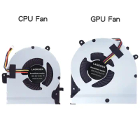 CPU+GPU Replacement Cooling Fan for ASUS Rog Strix GL502V GL502VM ZX60V FX60VM FX60V S5VM Laptop DC5V 0.5A (4-Pin 4-Wire)