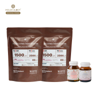 Moleculogy : [Set] CeraHidra Collagen 2 ถุง (30 ซอง) + Gluta Pheo Mela + Glassy X 500