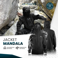 NISKALA x ANTARESTAR Official - Jaket Gorpcore Mandala Waterproof Jaket Pria Wanita Hiking Gunung Wi