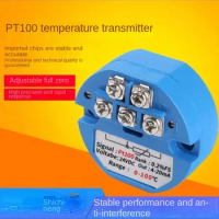 Temperature Transmitter Integrated Temperature Transmitter Module PT100 Resistance Temperature Output 4-20mA