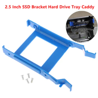 1 Set 2.5 Inch SSD Hard Drive Disk Rack Bracket HDD Tray Caddy W/Screw For Dell Optiplex 3070 5070 7070 MT Repair Part