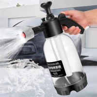 2L Foam Watering Can Household Hand-held Car Wash Watering Car Home Gardening Air Pressure Sprayer Disinfection Cleaning Tool