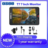 OSEE T7 7'' Monitor 1920x1200 3000 Nits Full HD Monitor DSLR Camera Field 3D Lut HDR IPS Support 4K HDMI Input &amp; Output