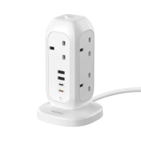 Momax MOMAX - 1-Plug PD35W 2A2C 7 位拖板 - 升級版 可同時為 11 部裝置供電 US18AUKW 1pc