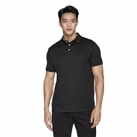 AF 麋鹿 A&F 熱銷刺繡麋鹿短袖Polo衫-黑色