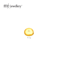 MJ Jewellery 999.9/24K Pure Gold Mini Gold Bean GB003