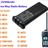 Cameron Sino 950mAh Battery for Icom IC-GM1600,IC-GM1600E,IC-M21,IC-M2A,IC-M31,IC-M32,IC-M33,IC-M34,IC-M35,IC-M36,IC-M90,IC-M90E