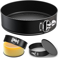 9 inch springform pan with removable bottom non-stick round spring form cake mold cheesecake pan for