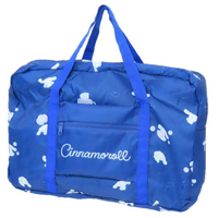 【震撼精品百貨】大耳狗_Cinnamoroll~日本Sanrio三麗鷗 大耳狗折疊旅行袋-藍*51443
