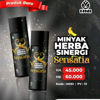 minyak herba sinergi sensatia dengan aromaterapi