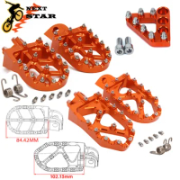 Foot Rests Footrest footpegs Pegs Pedals For KTM EXC SX XCF SXF XC XCW XCFW 65 85 125 150 200 250 300 350 450 250R ADVENTURE 990