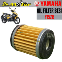 Yamaha Oil Filter Besi Penapis Minyak Hitam FILTRE LC135 Y15ZR Lagenda 115 R15 LC 135 Y16 XMAX NMAX 