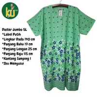 Kencana Ungu Daster Jumbo 5L Label Putih Daster Bigsize Kekinian Daster Terbaru Daster Jumbo 5L Labe